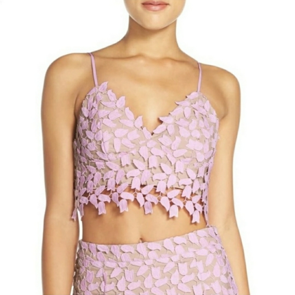 NWT Bardot Flora Braley 10 Large Dusty Pink